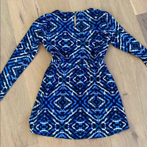 NBD x REVOLVE Mirage Dress in Turquoise Geo - Picture 7 of 11